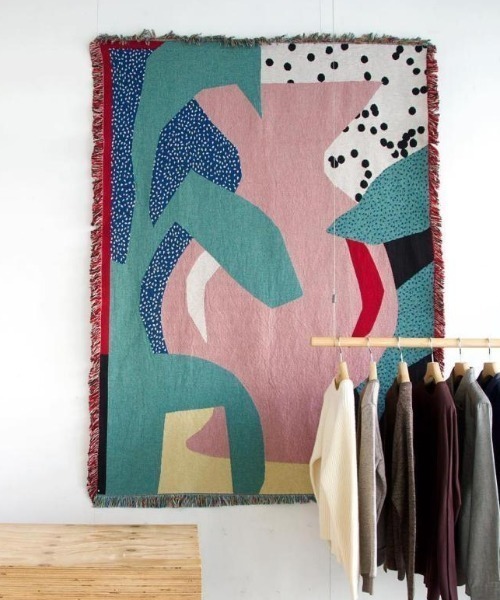 Made in I(メイドインアイ)の「北欧アートファブリックブランケット(ブランケット・レディース・G/H/C/A/F/B/D/I・FREE)」の14枚目の写真