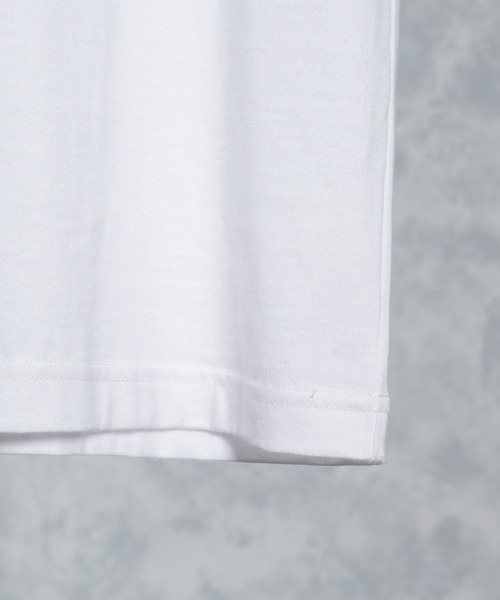 ADRER（アドラー）の「shoulder slit Vneck-T /ショルダースリットVネックTシャツ（Tシャツ/カットソー・メンズ・ホワイト/ブラック・SMALL/MEDIUM/LARGE/X-SMALL）」の21枚目の写真