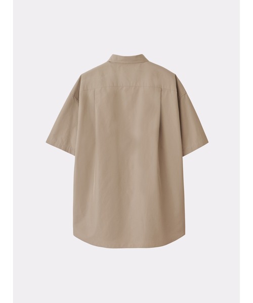 SOFTHYPHEN（ソフトハイフン）の「TYPEWRITER BIG S/S SHIRT（シャツ/ブラウス・メンズ・ホワイト/ブルー/ベージュ・01/03/02）」の4枚目の写真