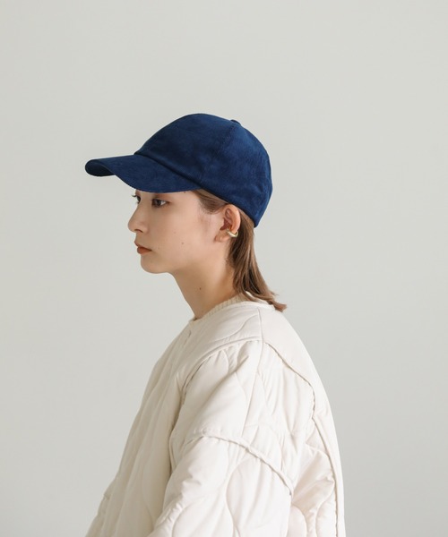 select MOCA(セレクトモカ)の「2022 AW コーデュロイキャップ(キャップ・レディース・ブラック/ベージュ/ネイビー/アイボリー・FREE)」の10枚目の写真