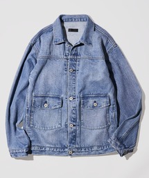 ADPOSION | 【セットアップ対応】12.5oz ビッグシルエットデニムジャケット(デニムジャケット)