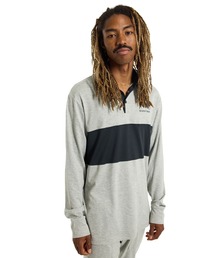 BURTON（バートン）の「ミッドウェイト ベースレイヤー ラグビーシャツ（スウェット）」