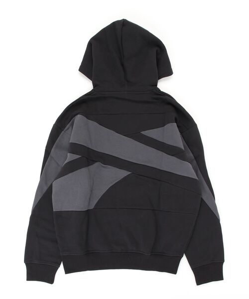 Reebok(リーボック)の「バスケットボール バック ベクター フリース フーディー / Basketball Back Vector Fleece Hoodie(パーカー・メンズ・ホワイト/ブルー/ブラック・MEDIUM/SMALL/LARGE/X-LARGE/XXX-LARGE/XX-LARGE/X-SMALL/J/M/J/O/J/S/J/2XO/J/XS/J/L/J/XO)」の9枚目の写真