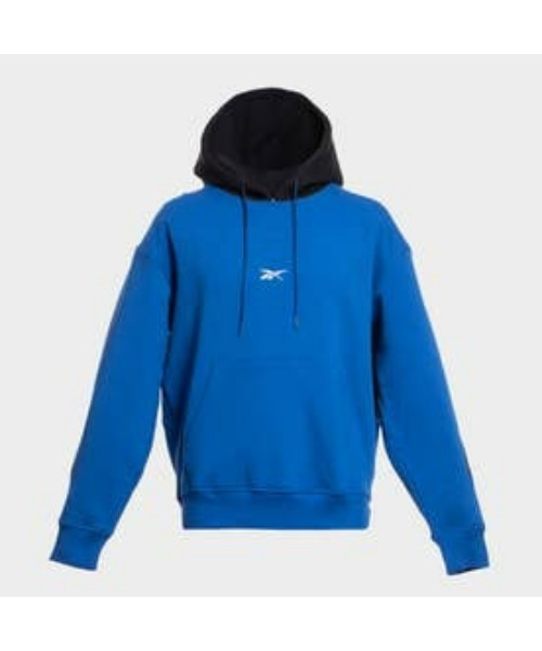 Reebok(リーボック)の「バスケットボール バック ベクター フリース フーディー / Basketball Back Vector Fleece Hoodie(パーカー・メンズ・ホワイト/ブルー/ブラック・MEDIUM/SMALL/LARGE/X-LARGE/XXX-LARGE/XX-LARGE/X-SMALL/J/M/J/O/J/S/J/2XO/J/XS/J/L/J/XO)」の10枚目の写真