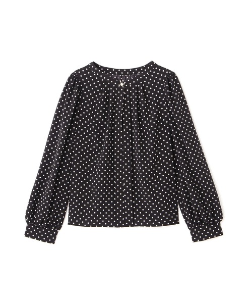 PROPORTION BODY DRESSING(プロポーションボディドレッシング)の「ドットブラウス / 1212210902(シャツ/ブラウス・レディース・ブラック系その他/ホワイト系その他・MEDIUM/SMALL)」の10枚目の写真