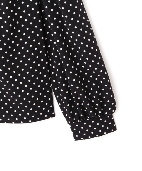 PROPORTION BODY DRESSING(プロポーションボディドレッシング)の「ドットブラウス / 1212210902(シャツ/ブラウス・レディース・ブラック系その他/ホワイト系その他・MEDIUM/SMALL)」の14枚目の写真