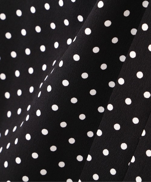 PROPORTION BODY DRESSING(プロポーションボディドレッシング)の「ドットブラウス / 1212210902(シャツ/ブラウス・レディース・ブラック系その他/ホワイト系その他・MEDIUM/SMALL)」の17枚目の写真