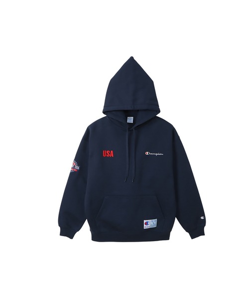 Champion(チャンピオン)の「【Champion/チャンピオン】メンズ アクションスタイル フーデッドスウェットシャツ(パーカー・メンズ・レッド/ホワイト/グレー/ネイビー・X-LARGE/MEDIUM/LARGE/SMALL)」の22枚目の写真