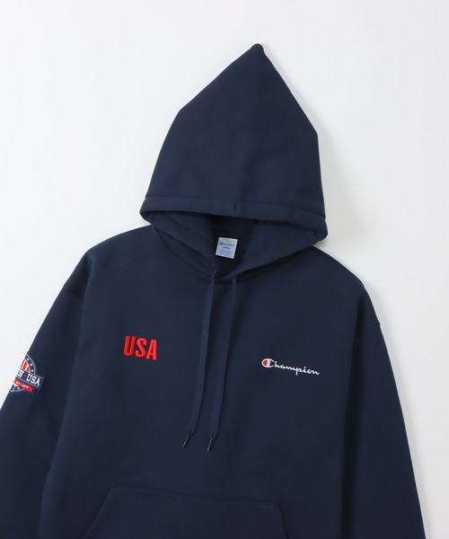 Champion(チャンピオン)の「【Champion/チャンピオン】メンズ アクションスタイル フーデッドスウェットシャツ(パーカー・メンズ・レッド/ホワイト/グレー/ネイビー・X-LARGE/MEDIUM/LARGE/SMALL)」の20枚目の写真