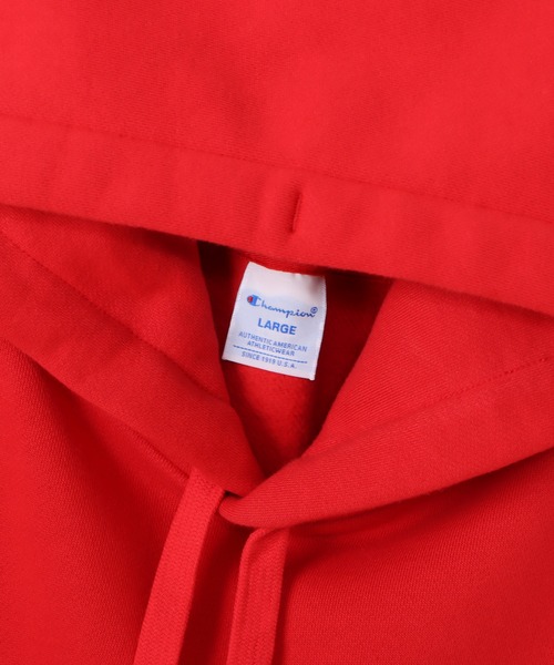 Champion(チャンピオン)の「【Champion/チャンピオン】メンズ アクションスタイル フーデッドスウェットシャツ(パーカー・メンズ・レッド/ホワイト/グレー/ネイビー・X-LARGE/MEDIUM/LARGE/SMALL)」の8枚目の写真