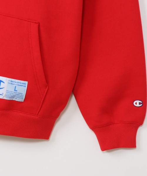 Champion(チャンピオン)の「【Champion/チャンピオン】メンズ アクションスタイル フーデッドスウェットシャツ(パーカー・メンズ・レッド/ホワイト/グレー/ネイビー・X-LARGE/MEDIUM/LARGE/SMALL)」の7枚目の写真