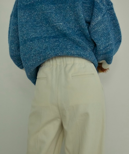 INED（イネド）の「コーデュロイハイウエストワイドパンツ（その他パンツ・レディース・ミント/テラコッタ/アイボリー・7号/9号/11号）」の11枚目の写真