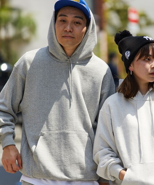 FREAK'S STORE(フリークスストア)の「FREAK'S STORE/フリークスストア ヘビーウェイト 裏毛スウェットパーカー/フーディ/ビックシルエット/ヘビーオンス(パーカー・メンズ・ライトグレー/ネイビー/ブラック/グレー・LARGE/MEDIUM/SMALL)」の14枚目の写真