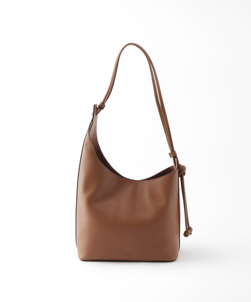 DECKE(デッケ)の「【DECKE/デッケ】BOW BAG(ショルダーバッグ・レディース・キャメル・FREE)」の3枚目の写真