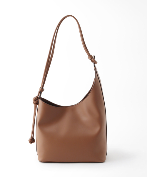 DECKE(デッケ)の「【DECKE/デッケ】BOW BAG(ショルダーバッグ・レディース・キャメル・FREE)」の11枚目の写真