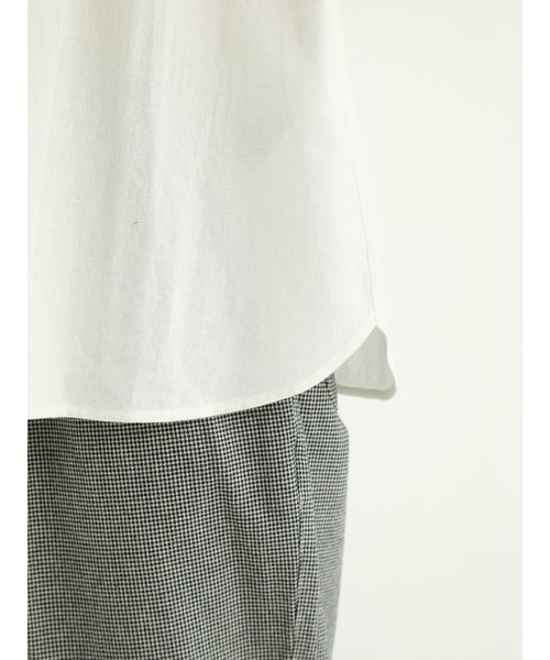 Samansa Mos2(サマンサ モスモス)の「襟シャーリング前後2WAYレースブラウス(シャツ/ブラウス・レディース・オフホワイト/グリーン/ベージュ/ブラック・フリ-)」の10枚目の写真