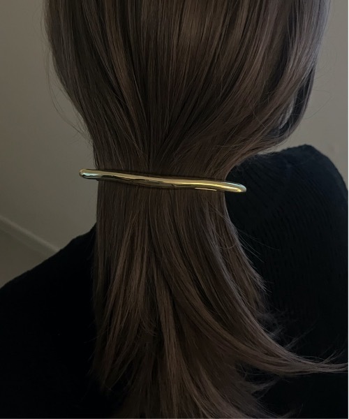 ap retro(アプレトロ)の「〈hair accessory〉メタルバレッタ(バレッタ/ヘアクリップ・レディース・A/B・FREE)」の4枚目の写真