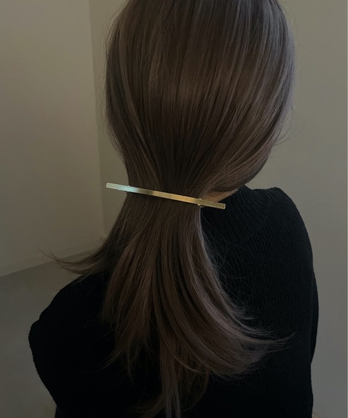 ap retro(アプレトロ)の「〈hair accessory〉メタルバレッタ(バレッタ/ヘアクリップ・レディース・A/B・FREE)」の5枚目の写真