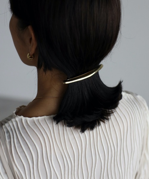 ap retro(アプレトロ)の「〈hair accessory〉メタルバレッタ(バレッタ/ヘアクリップ・レディース・A/B・FREE)」の9枚目の写真