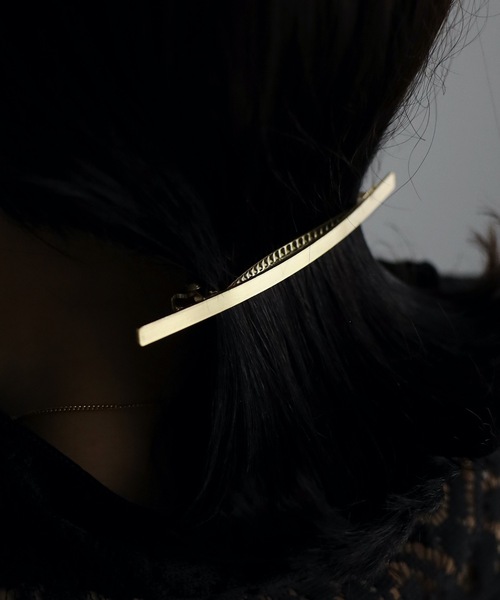 ap retro(アプレトロ)の「〈hair accessory〉メタルバレッタ(バレッタ/ヘアクリップ・レディース・A/B・FREE)」の10枚目の写真