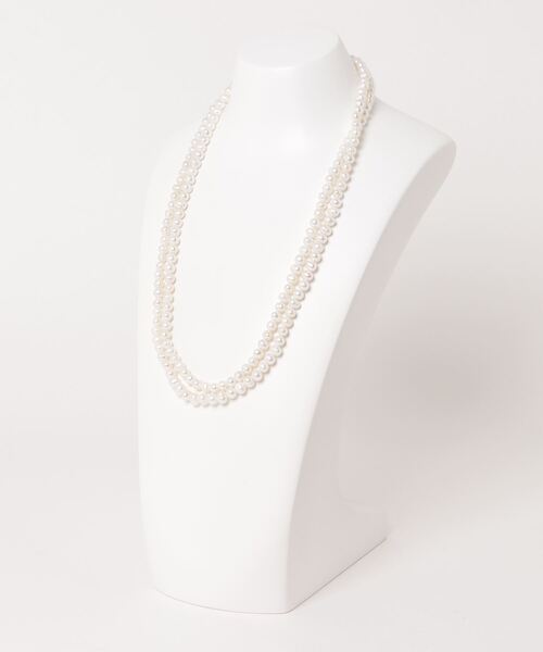 603（ロクマルサン）の「603  パールネックレス（ネックレス・レディース・ホワイト・FREE）」の3枚目の写真