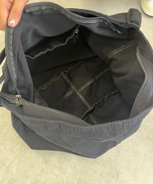 DONOBAN（ドノバン）の「ビックサイズキャンバスショルダーバッグ（ショルダーバッグ・レディース・ホワイト系その他/ブラック/カーキ・ONESIZE/ONE SIZE）」の22枚目の写真