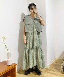 Couleur Meler | Couleur Meler imoko　スクエアショートベスト(ベスト)