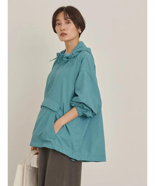 AMERICAN HOLIC（アメリカンホリック）の「撥水加工アノラックパーカー（マウンテンパーカー・レディース・ネイビー/サックスブルー/イエロー・M/L）」の17枚目の写真