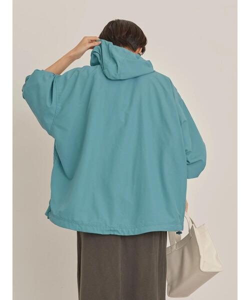 AMERICAN HOLIC（アメリカンホリック）の「撥水加工アノラックパーカー（マウンテンパーカー・レディース・ネイビー/サックスブルー/イエロー・M/L）」の16枚目の写真