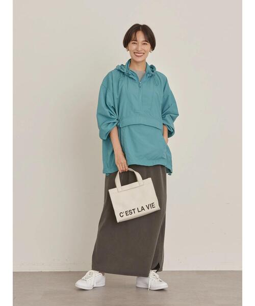 AMERICAN HOLIC（アメリカンホリック）の「撥水加工アノラックパーカー（マウンテンパーカー・レディース・ネイビー/サックスブルー/イエロー・M/L）」の15枚目の写真