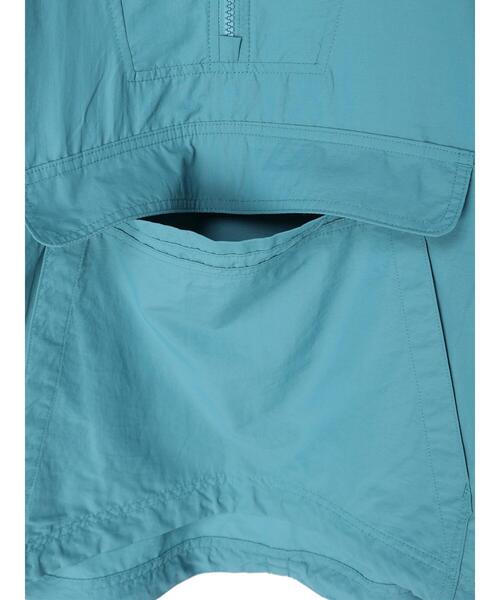 AMERICAN HOLIC（アメリカンホリック）の「撥水加工アノラックパーカー（マウンテンパーカー・レディース・ネイビー/サックスブルー/イエロー・M/L）」の4枚目の写真