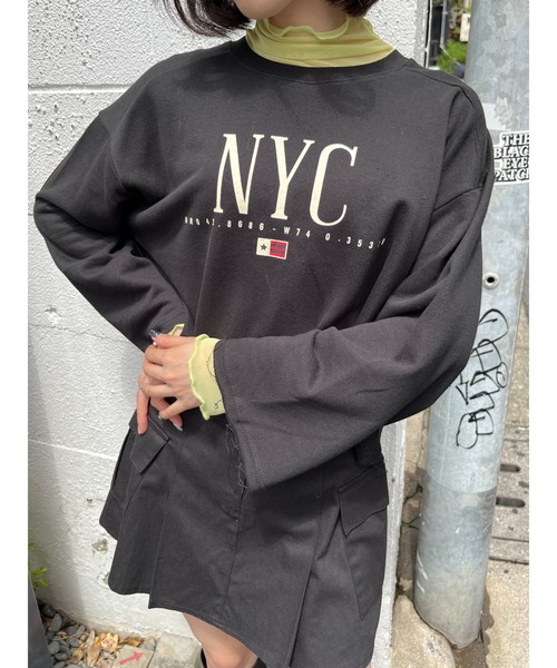 WC(ダブル シー)の「NYCショートスウェット(スウェット・レディース・グレー/ブラック・FREE)」の21枚目の写真