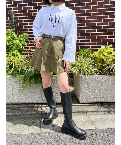 WC(ダブル シー)の「NYCショートスウェット(スウェット・レディース・グレー/ブラック・FREE)」の5枚目の写真