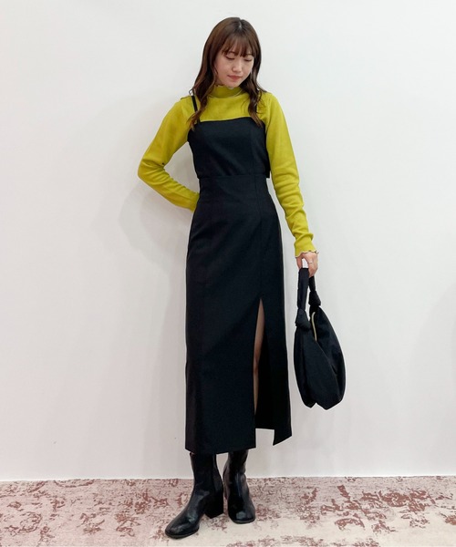 EPIMI E'PIMMY(エピミエピミー)の「リバーシブルハイネックニットブルオーバー(ニット/セーター・レディース・グリーン系その他/モカ/オレンジ/パープル/ピンク・MEDIUM)」の11枚目の写真