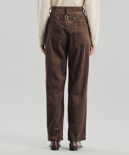 MACKINTOSH PHILOSOPHY(マッキントッシュ フィロソフィー)の「GREY LABEL シンチバックコーデュロイパンツ(その他パンツ・レディース・ブラウン/ダークネイビー・1/2)」の7枚目の写真