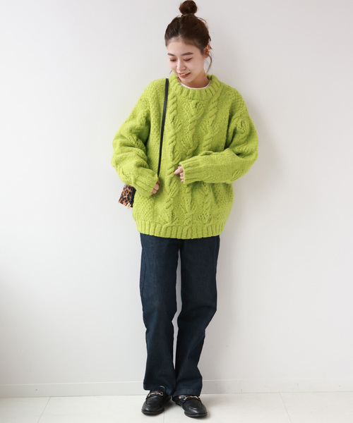 ジャーナルスタンダードレリューム　手編みWOOLニット　ネパール ジャーナルスタンダードレリューム 手編みWOOLニット ネパール