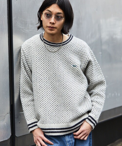 50s PENNEY'S タウンクラフト　バーズアイ　ウールニット 50s PENNEY'S タウンクラフト バーズアイ ウールニット - メルカリ