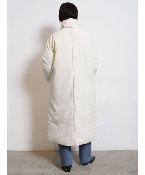 COTORICA（コトリカ）の「ファイバーダウンコート（ダウンジャケット/コート・レディース・アイボリー/ブラック・FREE）」の13枚目の写真