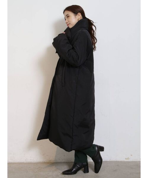 COTORICA（コトリカ）の「ファイバーダウンコート（ダウンジャケット/コート・レディース・アイボリー/ブラック・FREE）」の19枚目の写真