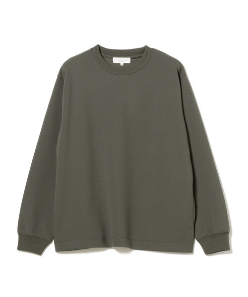 B:MING by BEAMS（ビーミングバイビームス）の「B:MING by BEAMS / ダブルフェイス 梨地 カットソー(セットアップ対応)（Tシャツ/カットソー・メンズ・ネイビー/ブラウン系その他2/チャコールグレー・SMALL/MEDIUM/LARGE/X-LARGE）」の16枚目の写真
