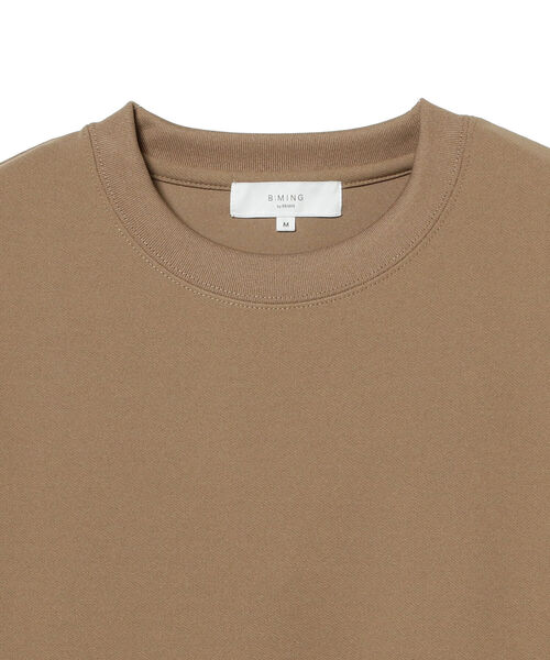 B:MING by BEAMS（ビーミングバイビームス）の「B:MING by BEAMS / ダブルフェイス 梨地 カットソー(セットアップ対応)（Tシャツ/カットソー・メンズ・ネイビー/ブラウン系その他2/チャコールグレー・SMALL/MEDIUM/LARGE/X-LARGE）」の20枚目の写真