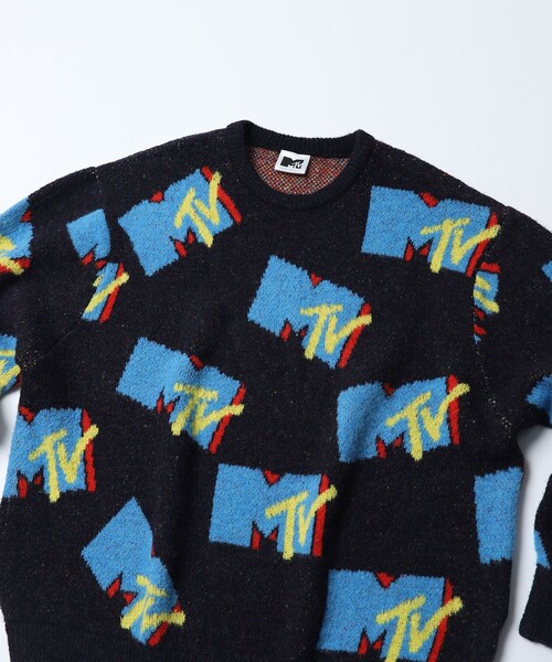  × MTV コラボ　ニットセーター FREAK'S STORE（フリークスストア）の「FREAK'S STORE/フリークス
