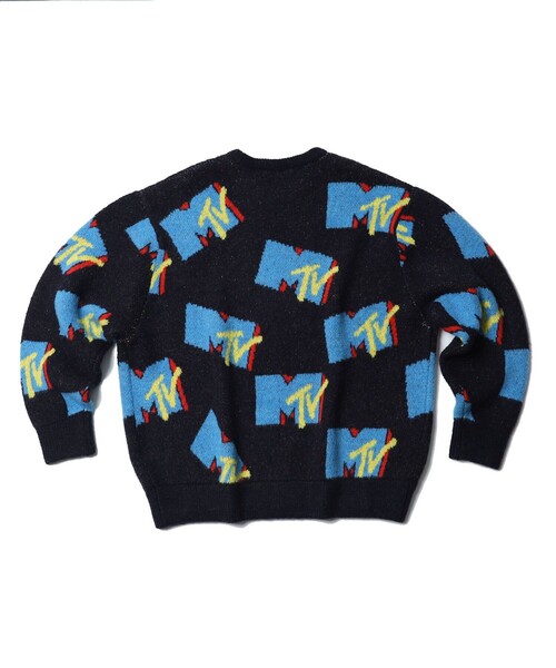  × MTV コラボ　ニットセーター FREAK'S STORE（フリークスストア）の「FREAK'S STORE/フリークス