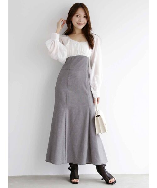 MERCURYDUO（マーキュリーデュオ）の「オープントゥメッシュブーツ（ブーツ・レディース・ブラック/ブラウン・36/38）」の10枚目の写真