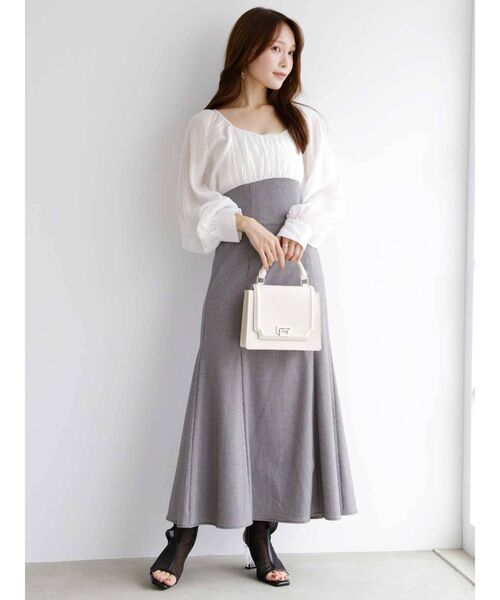 MERCURYDUO（マーキュリーデュオ）の「オープントゥメッシュブーツ（ブーツ・レディース・ブラック/ブラウン・36/38）」の11枚目の写真