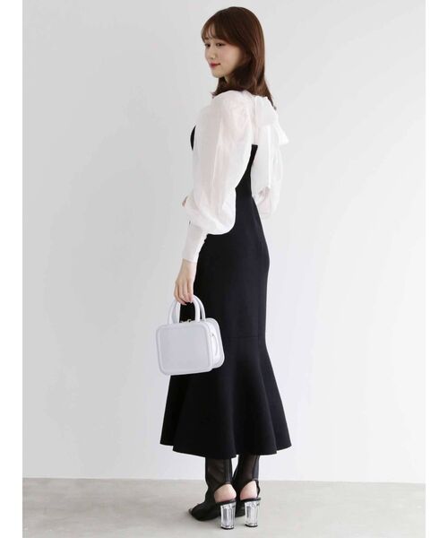 MERCURYDUO（マーキュリーデュオ）の「オープントゥメッシュブーツ（ブーツ・レディース・ブラック/ブラウン・36/38）」の20枚目の写真