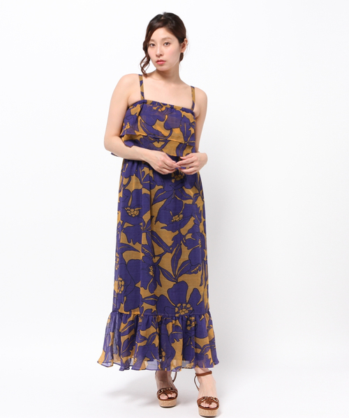 Grace Continental グレースコンチネンタル の リゾートフラワーワンピース ワンピース Wear