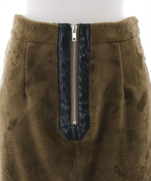 clear（クリア）の「ファーIラインスリットスカート（スカート・レディース・カーキ/ブラック/グレー・F）」の21枚目の写真