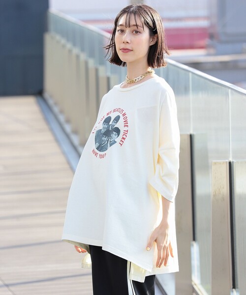 Ray BEAMS（レイビームス）の「Ray BEAMS / アクリル ミックス キヘイ ネックレス（ネックレス・レディース・シルバー/ゴールド・ONE SIZE）」の4枚目の写真