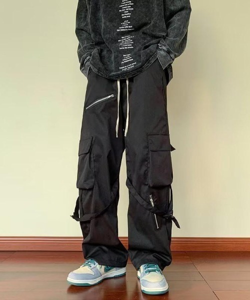 VIBGYOR(ヴィブジョー)の「【バーレスク】ベルテッドカーゴパンツ(BQ)(カーゴパンツ・メンズ・カーキ/ブラック・MEDIUM/LARGE/X-LARGE)」の6枚目の写真
